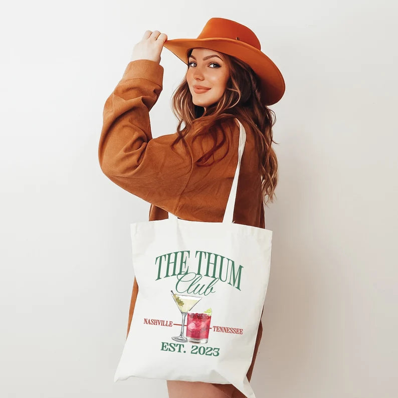 The Last Name Club Tote - ShopxMood 